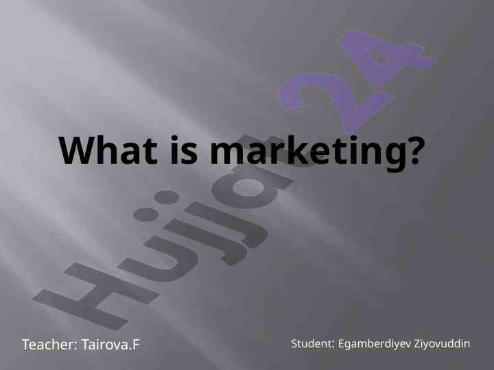 Marketing concepts and strategies for effective business