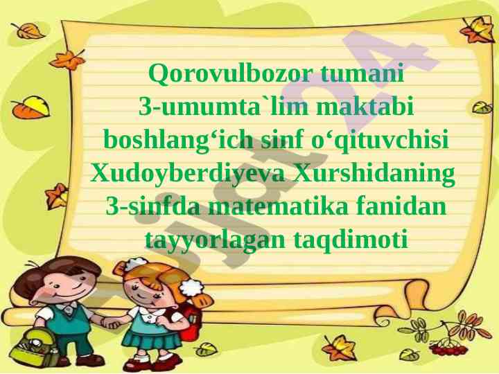 O‘nli kasrlarni oddiy kasr ko‘rinishida ifodalash