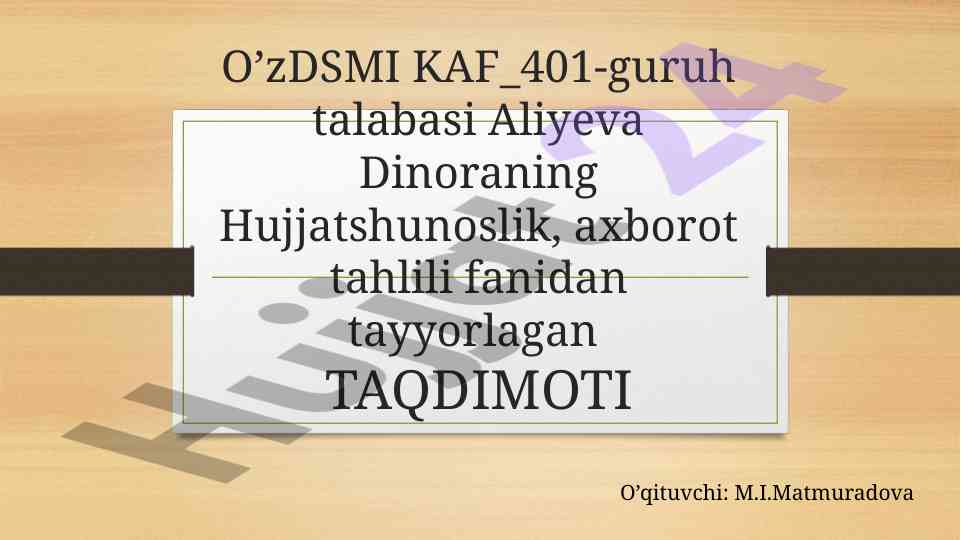 Nashr jurnal turlari va ularning ahamiyati