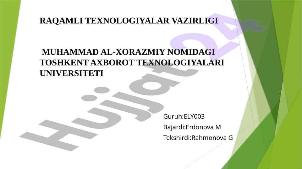 O‘zbekiston respublikasi ekologik muammolar tahlili