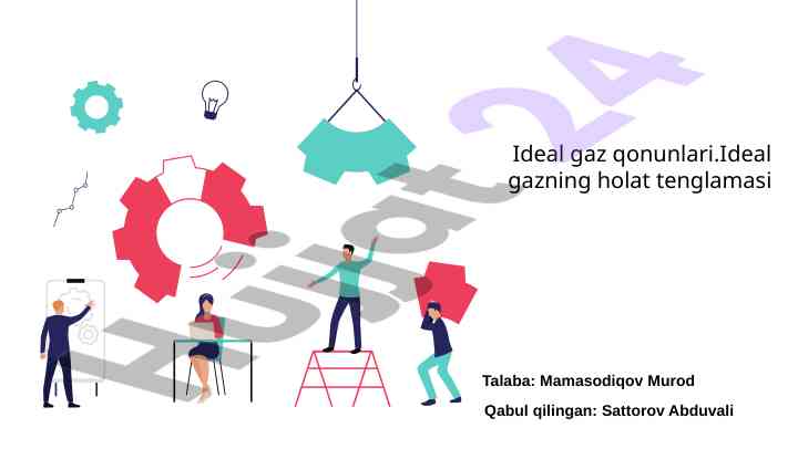 Ideal gaz qonunlari va ularning tushunchalari