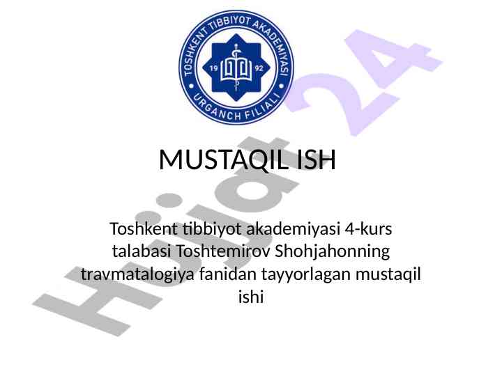 Bolalarda suyak shikastlanishlarining o‘ziga xosligi
