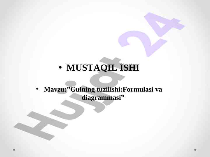 Ijrochi 1 ijrochi mavzusi bilan tanishing