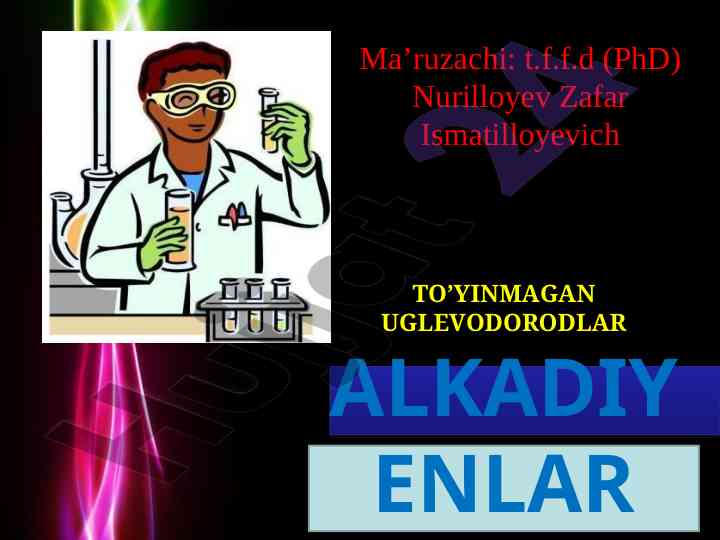To'yinmagan uglevodorodlar alkadiyenlar