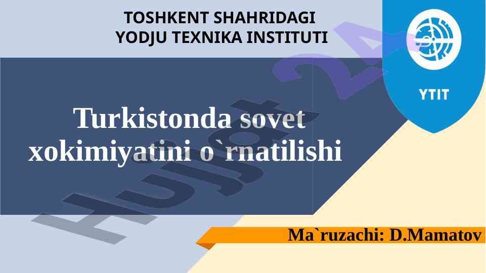 Turkistonda sovet xokimiyati o`rnatilishi tahlili
