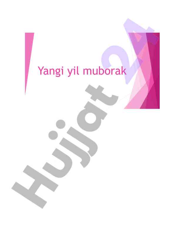 Informatika fani bo‘yicha test savollari