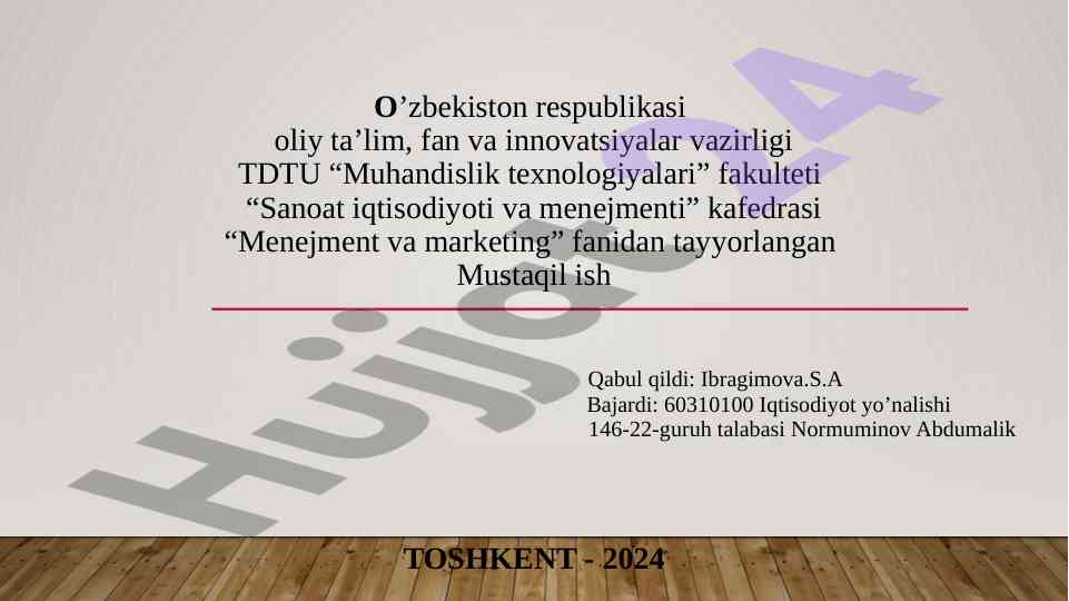 Coca-cola kompaniyasining tarixi va marketing strategiyasi