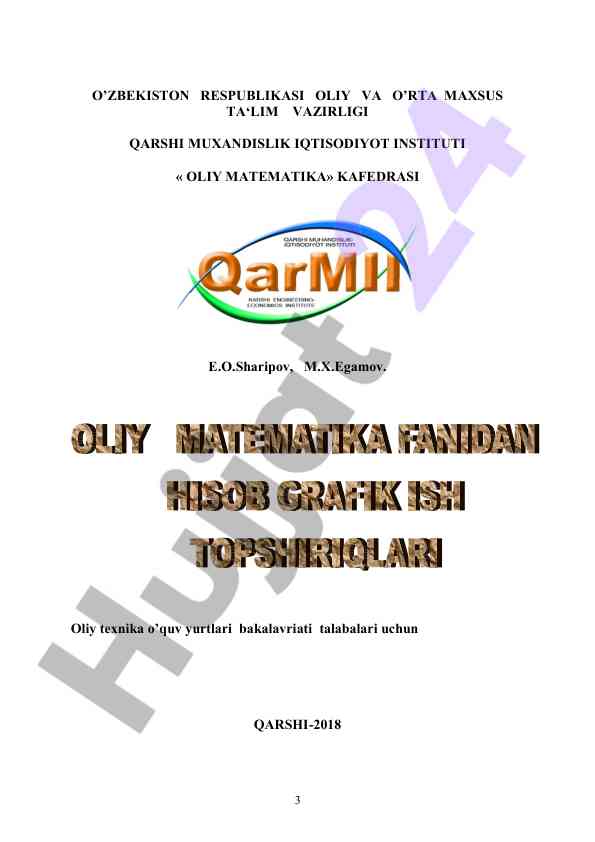 Determinant hisoblash metodlari bo‘yicha kurs ishi