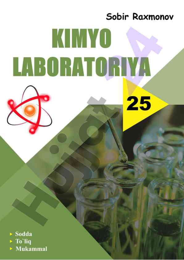 Kimyo laboratoriyasida ishlash qoidalari