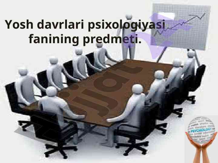 Yosh davrlari psixologiyasi fanining asosiy masalalari