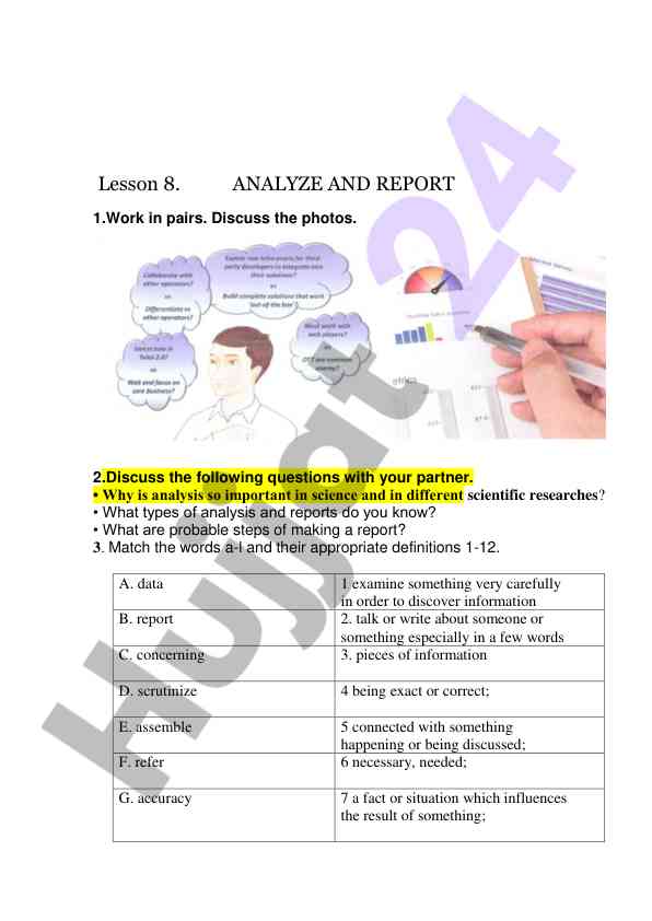 Importance of analysis in scientific research