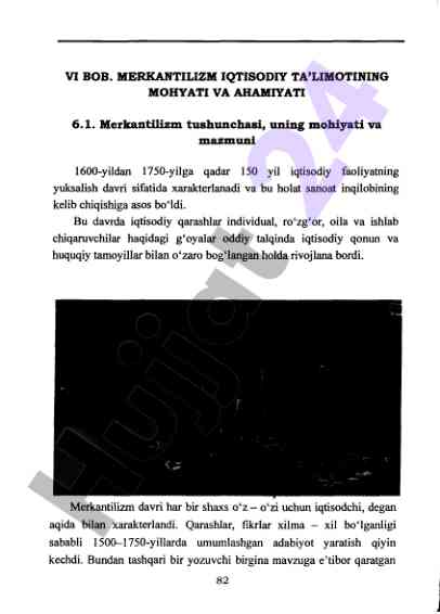 Merkantilizm iqtisodiy ta'limotining mohiyati