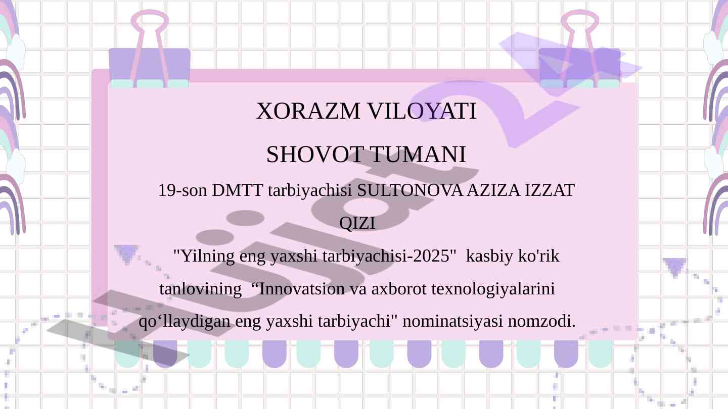 Do‘stlik haqida ta’limiy faoliyat rejasi