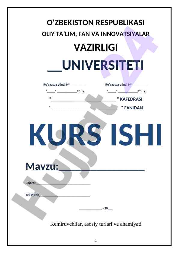 Kemiruvchilar, Asosiy Turlari Va Ahamiyati