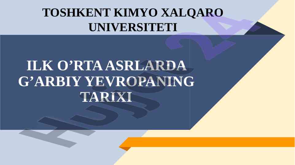 O’rta asrlarda franklar imperiyasining tarixi