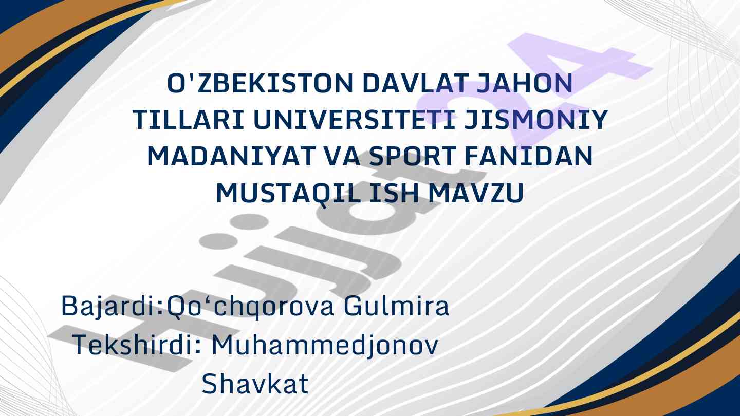 Futbolda Harakat Sifatlari Va Ularning Ahmiyati