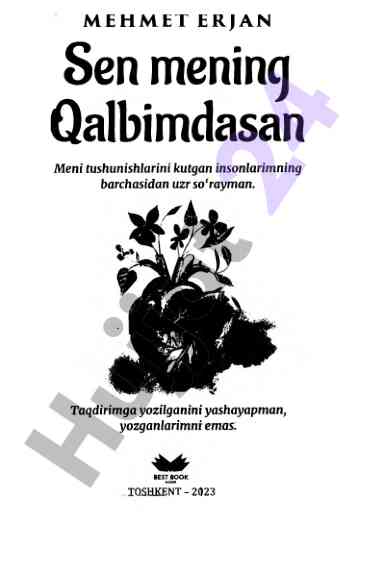 Sen mening qalbimdasan kitobining tahlili