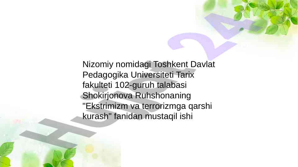 Xx asr oxirida dunyoni geosiyosiy o'zgarishlari