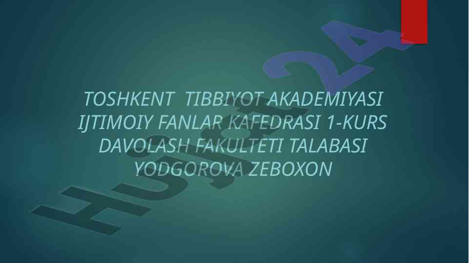 Ibn sinoning ilmiy merosi haqida maqola
