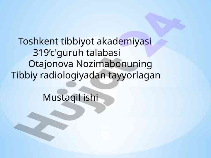 Mammografiya Tekshirish Usuli