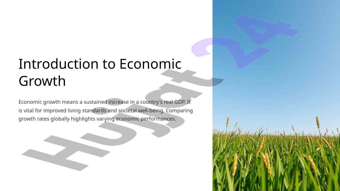 Introduction to economic growth and its key drivers