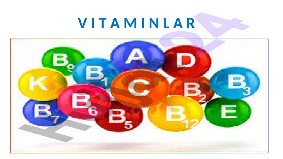 Vitamins and their importance for human health