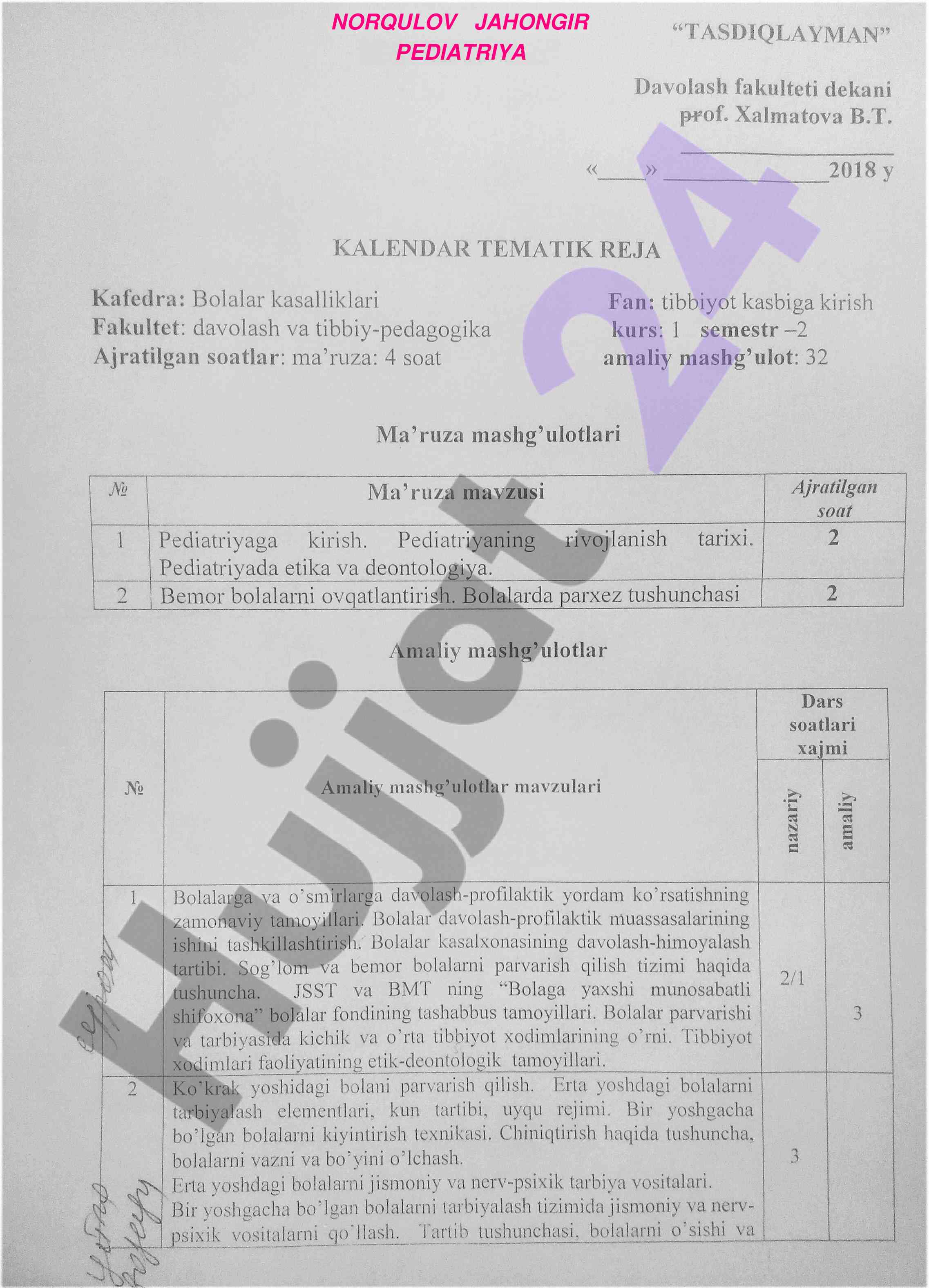 Pediatriya va xirurgiya: mavzular va yondashuvlar