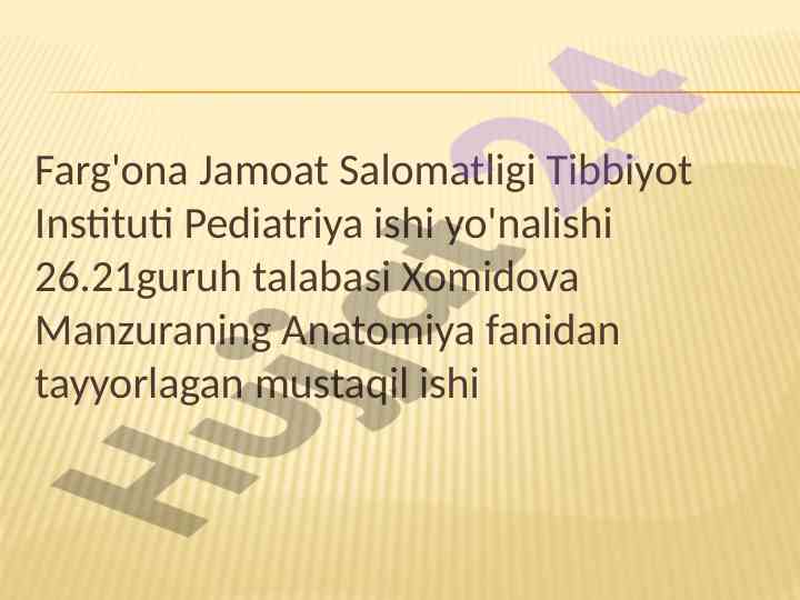 Bosh miya pўstloғi va utkazuv yullari