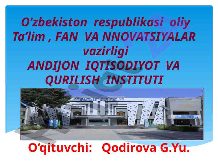 Kimyo faniga kirish va asosiy qonunlar