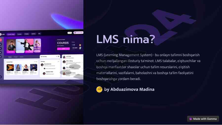 Lms nima? ta'lim boshqaruvi tizimining tarixi