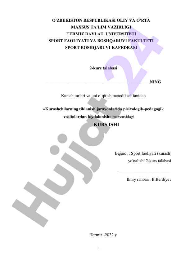 Kurashchilarning tiklanish jarayonlarida vositalar