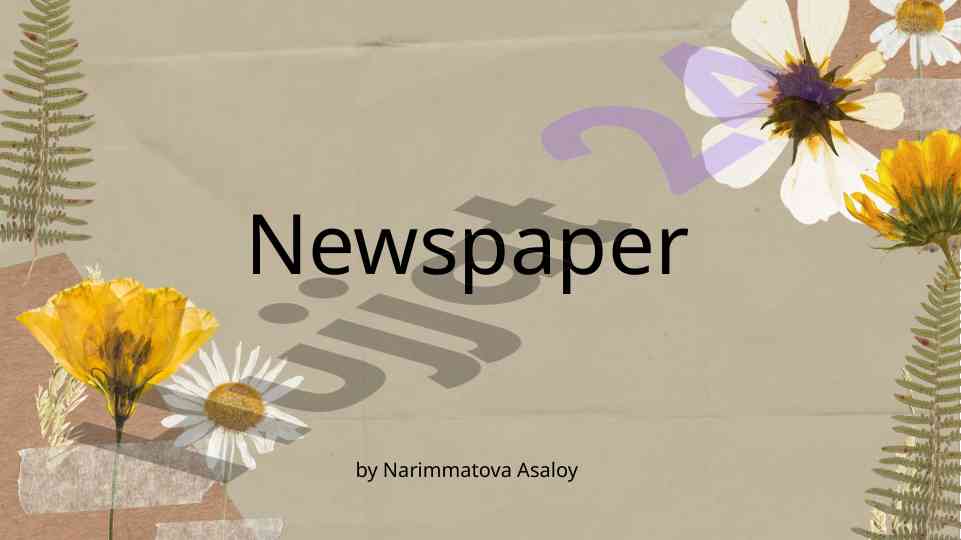The evolution of newspapers in global context