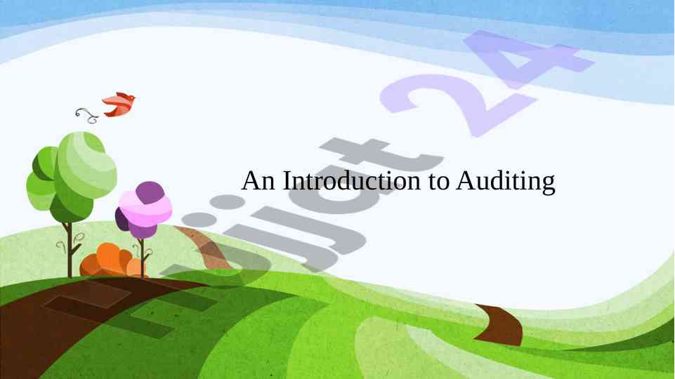 Auditing definition and its importance in accounting