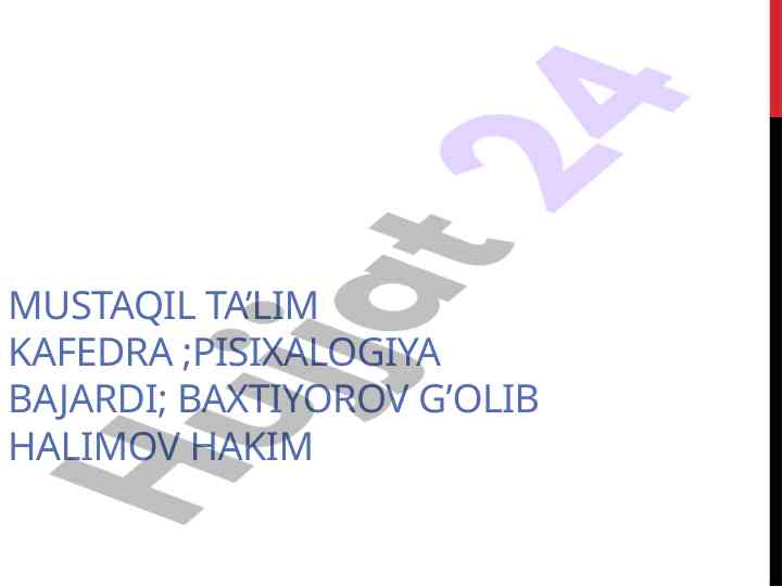 Psixologiyaning inson hayotidagi ahamiyati