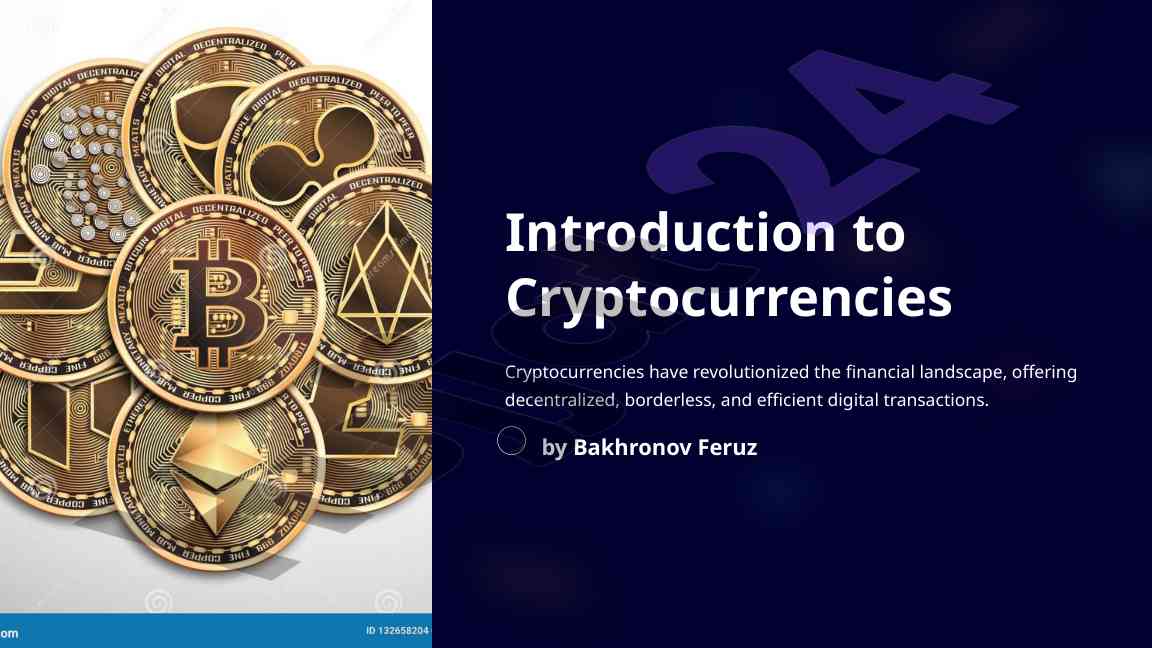 Introduction to cryptocurrencies and their benefits