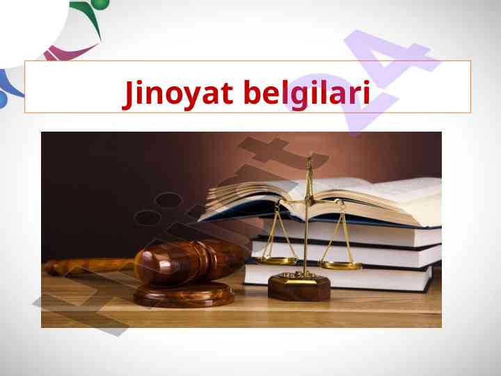 Jinoyatning muhojiri va ijtimoiy xavflilik