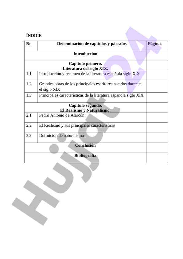 Literatura española del siglo xix y sus características