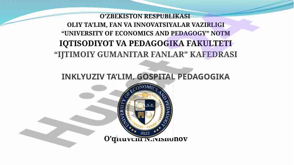 Inklyuziv ta’limda oila va jamoatchilik bilan hamkorlik