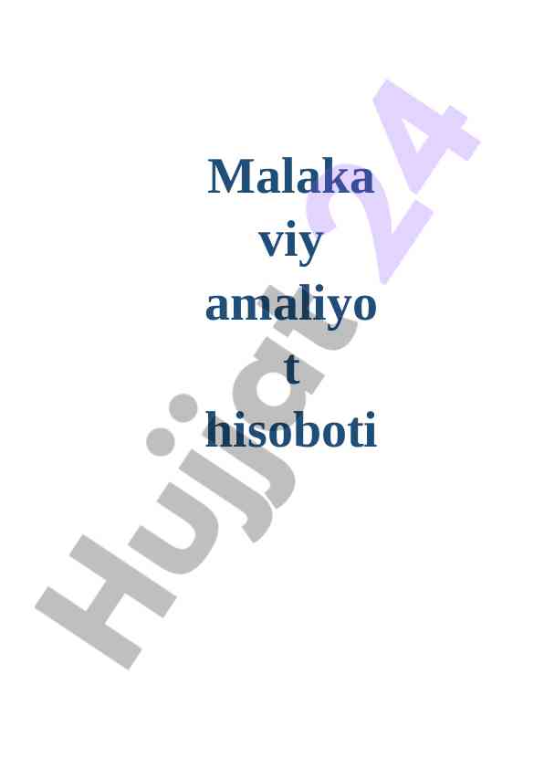 Grafiklar chizish bo‘yicha mavzuli kurs ishlari