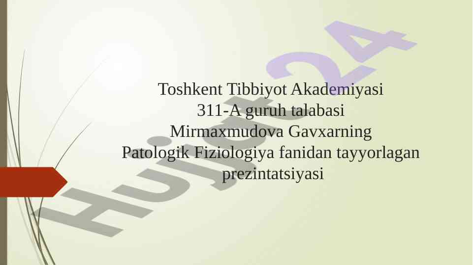 Burchak usti bezlari va ularning biologik ahmiyati