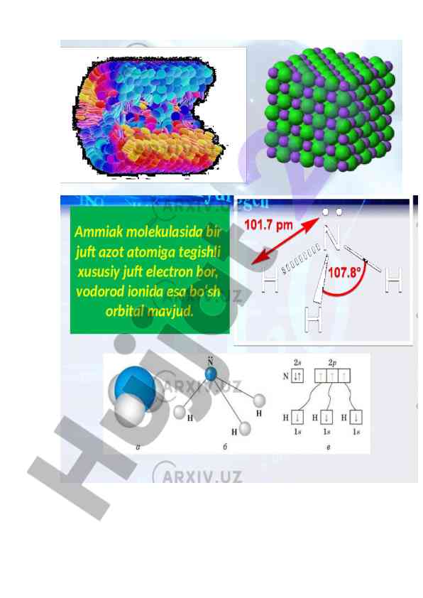 Oktedr maydonidagi molekulyar orbital tahlili