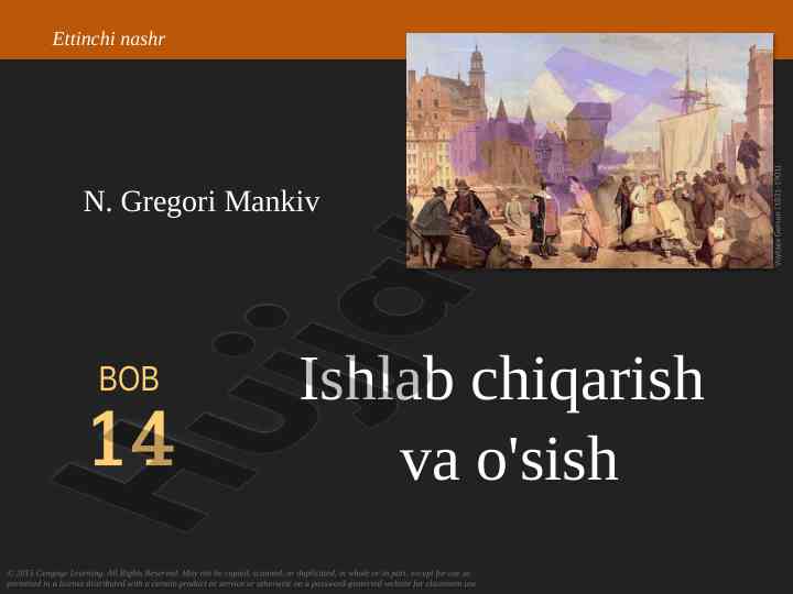 Iqtisodiy o‘sish va turmush darajasi tahlili