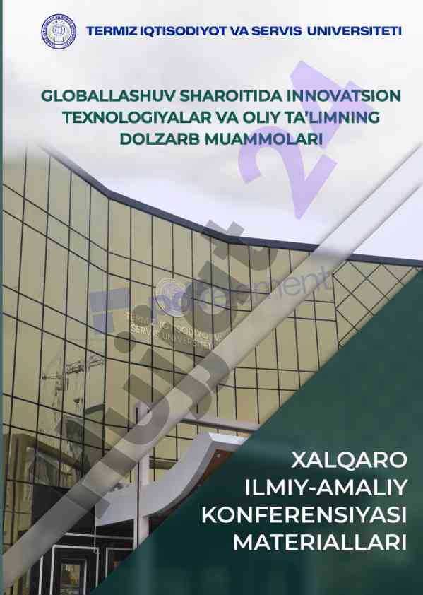 Innovatsion texnologiyalar va oliy ta’lim muammolari