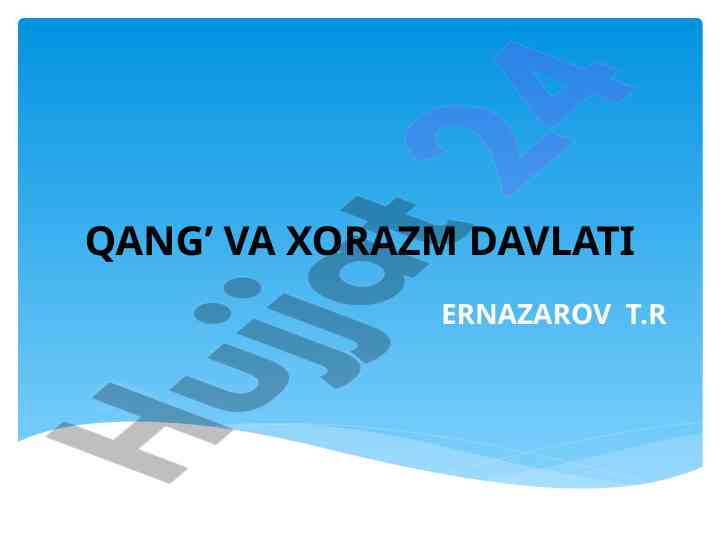 Qang' davlati tarixi va hududiy kengayishi
