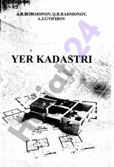 Yer kadastri fanidan darslik
