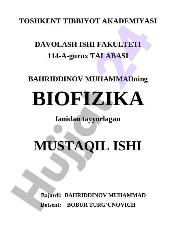 Stomatologiya va travmatologiyada biomexanikaning qo‘llanilishi