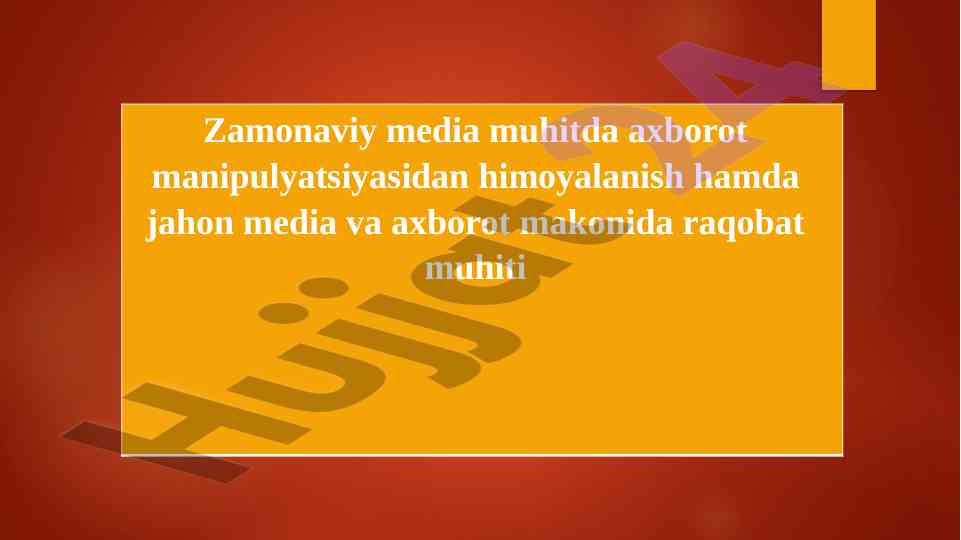 Manipulyatsiya va kiberhujum: zamonaviy ta'sirlar