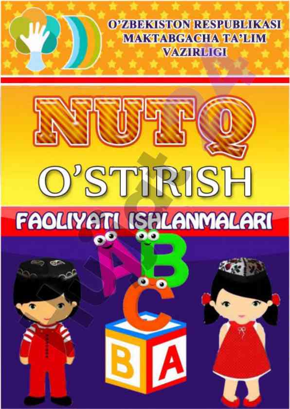 Mening jonajon o'zbekistonim faoliyat rejasi