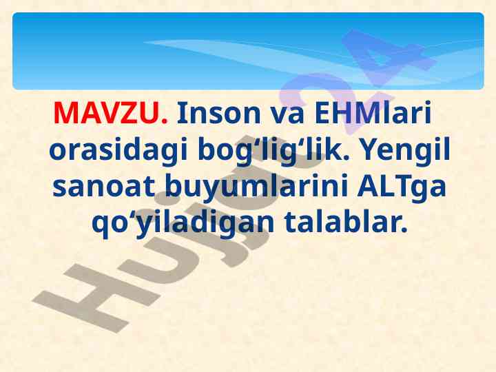 Inson va ehmlari orasidagi bog‘liqlik tadqiqoti