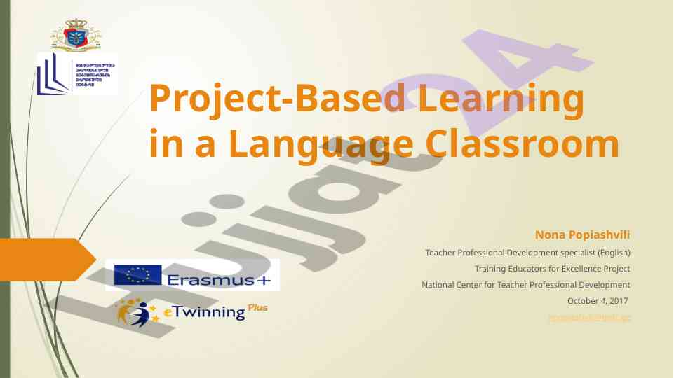Project-based learning in language education strategies